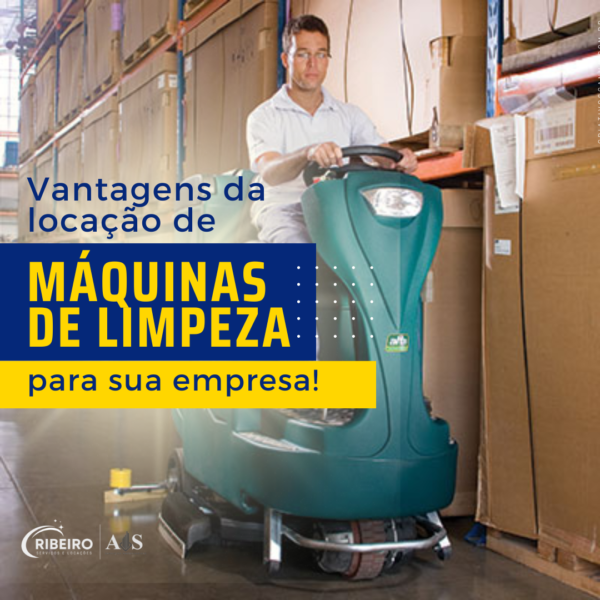 Vantagens da locação de máquinas de limpeza para sua empresa