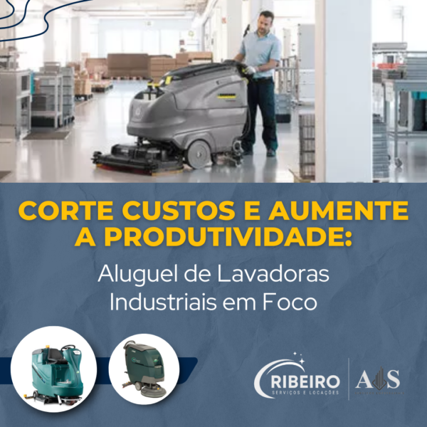 "Corte Custos e Aumente a Produtividade: Aluguel de Lavadoras Industriais em Foco"